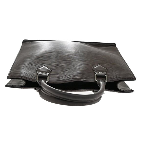 LOUIS VUITTON LV Sac Plat Hand Bag Epi Leather Brown France - Picture 4 of 5